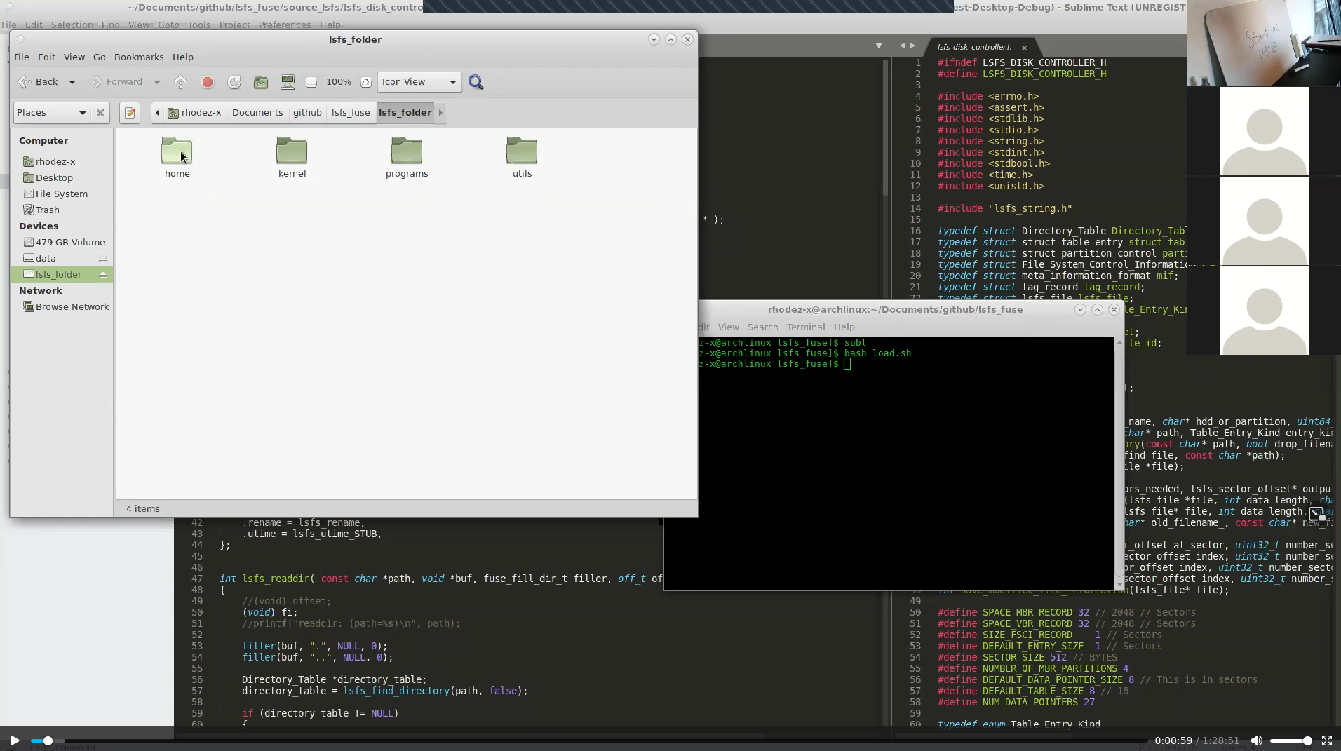 Less Simpel File System